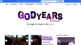 What Godyears.net website looked like in 2019 (5 years ago)