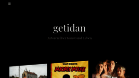 What Getidan.de website looked like in 2019 (5 years ago)