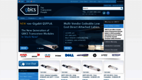 What Gbics.com website looked like in 2019 (6 years ago)