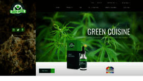 What Greencuisinecbd.uk website looked like in 2019 (5 years ago)