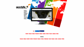 What Geovisite.com website looked like in 2019 (5 years ago)