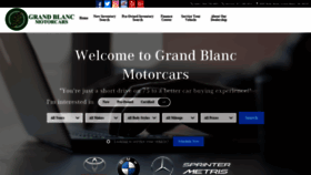 What Grandblancmotorcars.com website looked like in 2019 (5 years ago)
