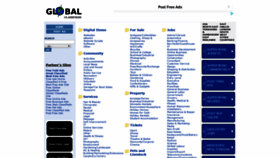 What Globalclassified.net website looked like in 2019 (5 years ago)