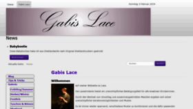 What Gabis-lace.de website looked like in 2019 (5 years ago)