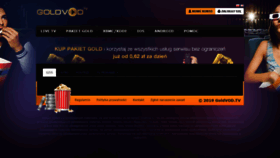 What Goldvod.tv website looked like in 2019 (5 years ago)