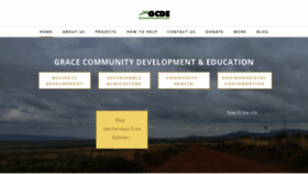 What Gcde.org website looked like in 2019 (5 years ago)