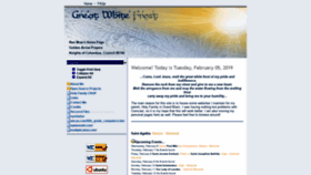 What Greatwhitefrost.net website looked like in 2019 (5 years ago)