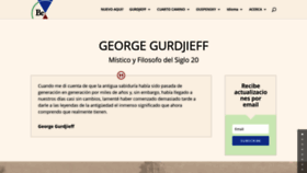 What Ggurdjieff.es website looked like in 2019 (5 years ago)