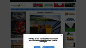 What Groentennieuws.nl website looked like in 2019 (7 years ago)