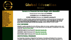 What Globaledusa.com website looked like in 2019 (5 years ago)