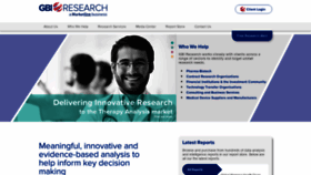 What Gbiresearch.com website looked like in 2019 (5 years ago)
