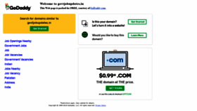 What Govtjobupdates.in website looked like in 2019 (6 years ago)