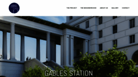 What Gablesstationmiami.com website looked like in 2019 (5 years ago)