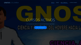 What Gnosiscolombia.org website looked like in 2019 (5 years ago)