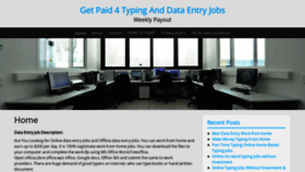 What Getpaid4typing.net website looked like in 2019 (5 years ago)
