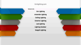 What Gmlighting.com website looked like in 2019 (5 years ago)