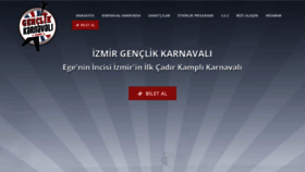 What Genclikkarnavali.com website looked like in 2019 (5 years ago)