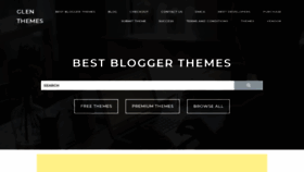 What Glenthemes.com website looked like in 2019 (5 years ago)