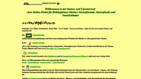What Garten-literatur.de website looked like in 2019 (5 years ago)