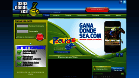 What Ganadondesea.com website looked like in 2019 (5 years ago)