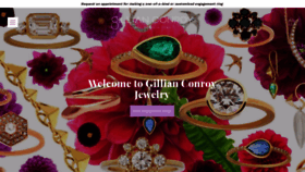 What Gillianconroy.com website looked like in 2019 (5 years ago)