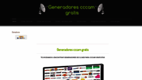 What Generadorescccam.info website looked like in 2019 (5 years ago)