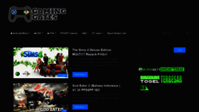 What Gaminggates.com website looked like in 2019 (5 years ago)