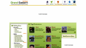What Grand-eastern.com website looked like in 2019 (5 years ago)