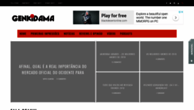 What Genkidama.com.br website looked like in 2019 (5 years ago)