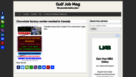 What Gulfjobmag.com website looked like in 2019 (5 years ago)