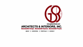 What Gsbarchitects.com website looked like in 2019 (5 years ago)