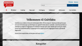 What Gulvfakta.no website looked like in 2019 (5 years ago)