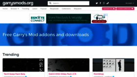 What Garrysmod.org website looked like in 2019 (6 years ago)