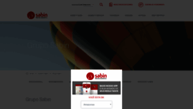 What Gruposabin.com.br website looked like in 2019 (5 years ago)