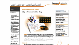What Gemfony.eu website looked like in 2019 (6 years ago)