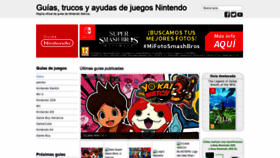 What Guiasnintendo.com website looked like in 2019 (5 years ago)