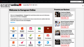 What Gurgaononline.in website looked like in 2019 (5 years ago)