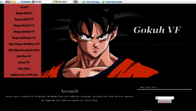 What Gokuh-vf.eklablog.com website looked like in 2019 (5 years ago)