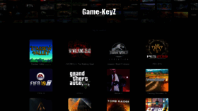 What Game-keyz.info website looked like in 2019 (5 years ago)