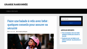 What Grande-randonnee.fr website looked like in 2019 (5 years ago)