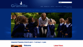 What Granvilleschool.org website looked like in 2019 (5 years ago)