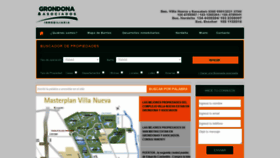 What Grondonayasociados.com website looked like in 2019 (5 years ago)