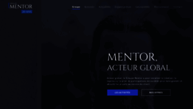 What Groupementor.com website looked like in 2019 (5 years ago)