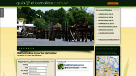What Guiaelcamalote.com.ar website looked like in 2019 (5 years ago)