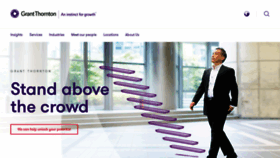 What Grantthornton.global website looked like in 2019 (5 years ago)