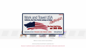 What Go2usa.pl website looked like in 2019 (5 years ago)
