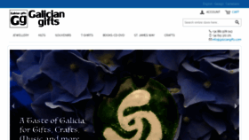 What Galiciangifts.com website looked like in 2019 (5 years ago)