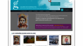 What Galeriedesinternautes.com website looked like in 2019 (5 years ago)