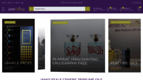 What Genericperfumes.com website looked like in 2019 (5 years ago)
