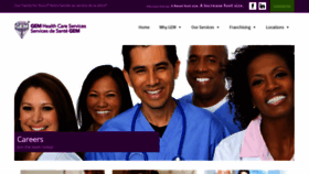What Gemhealthcare.com website looked like in 2019 (5 years ago)